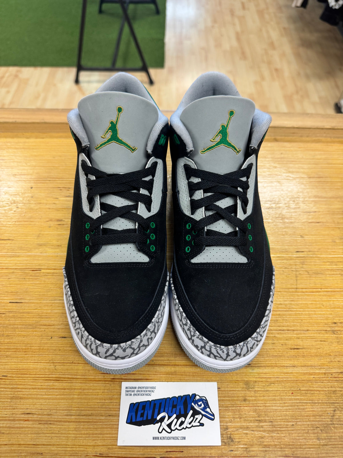 Jordan 3 Retro “Pine Green” (Sz 10.5)
