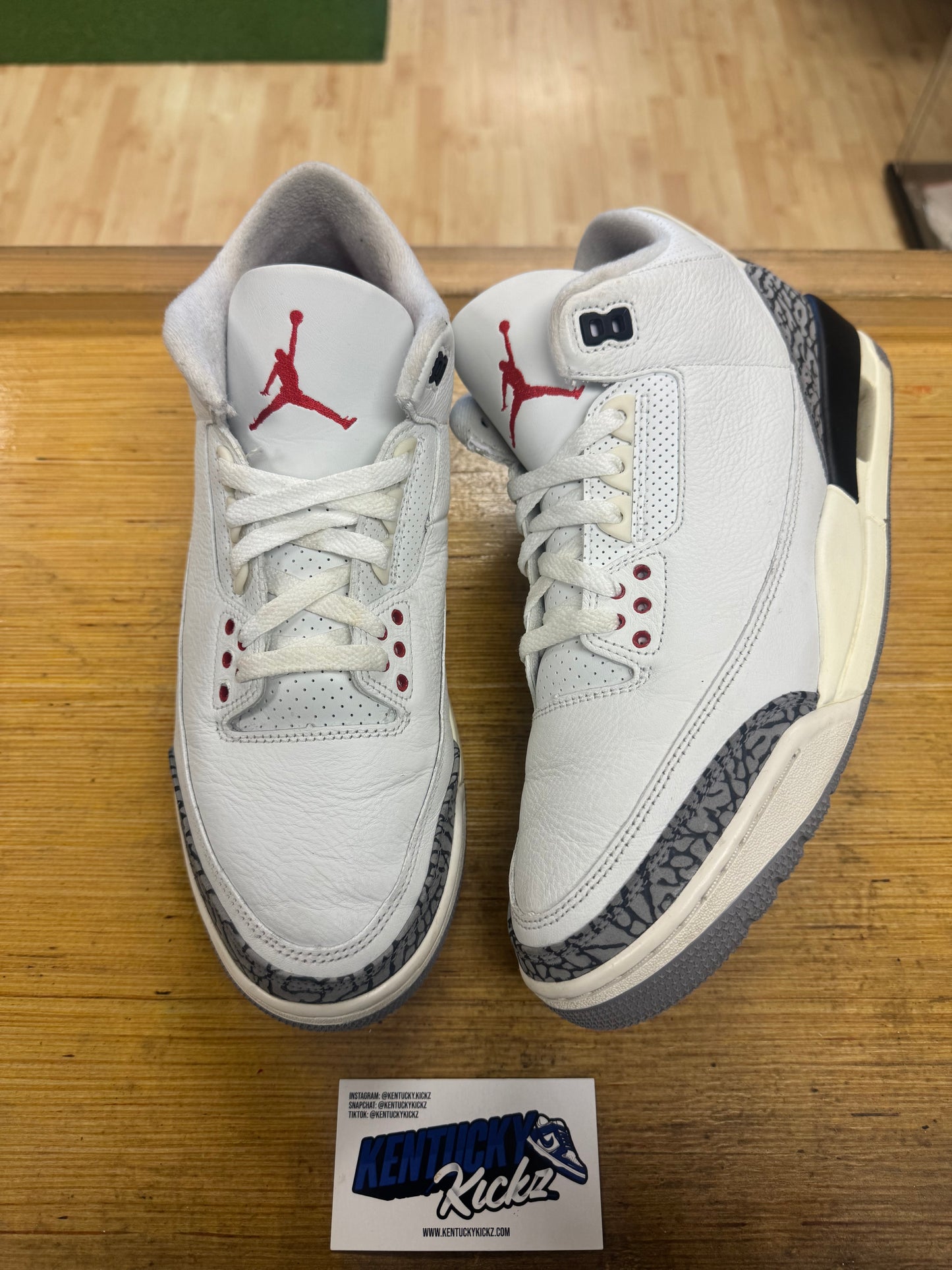 Jordan 3 Retro “White Cement Reimagined” (Sz 11)