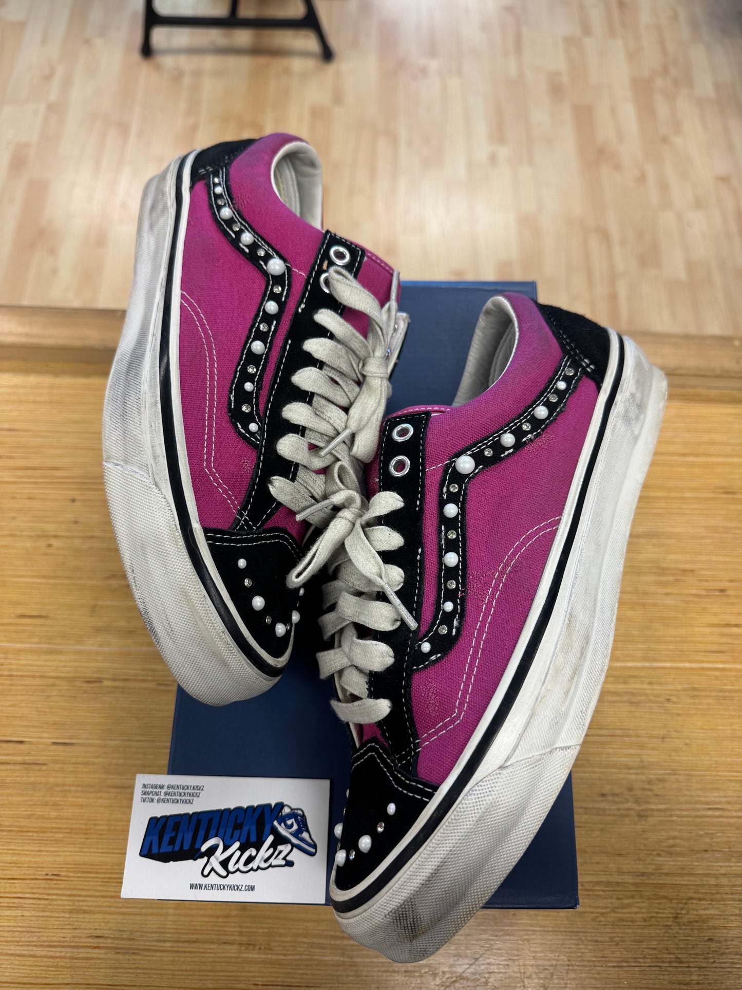 Vans LX Old Skool 36 “Pearlized Pack Pink Black” (Sz 10)