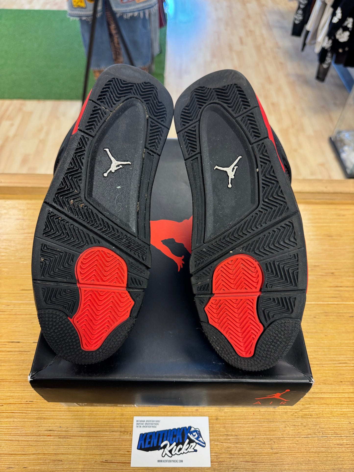 Jordan 4 Retro “Red Thunder” (Sz 9.5)