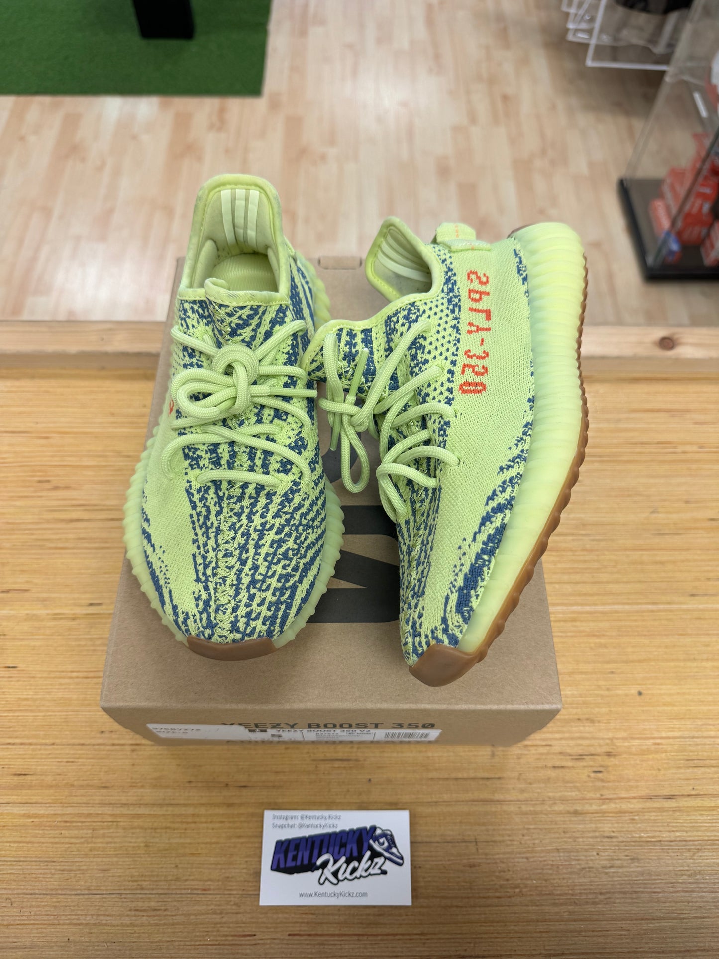 Yeezy 350 Boost “Frozen Yellow” (Sz 5) (USED 1x)