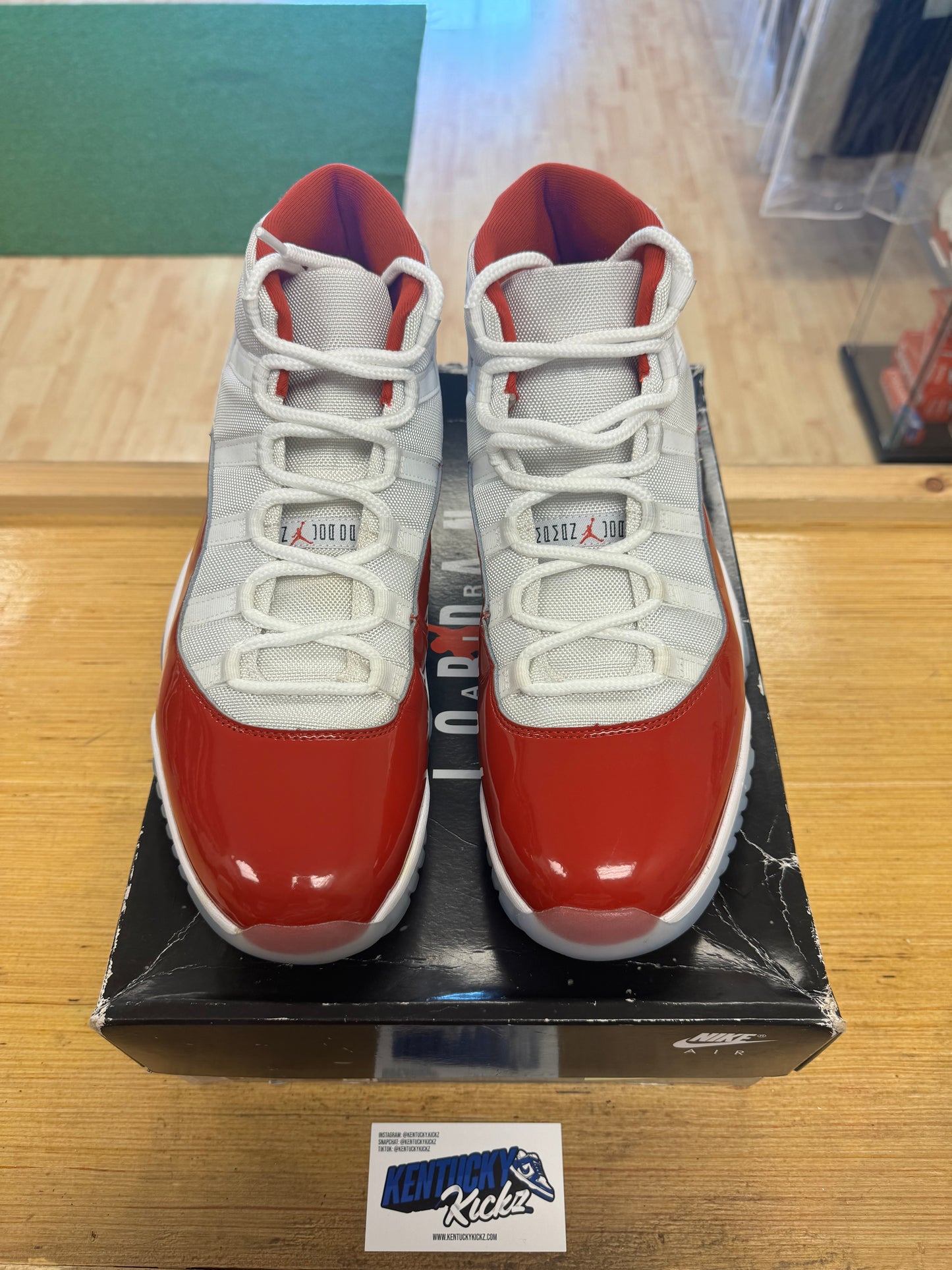 Jordan 11 Retro “Cherry” (Sz 13) (USED)