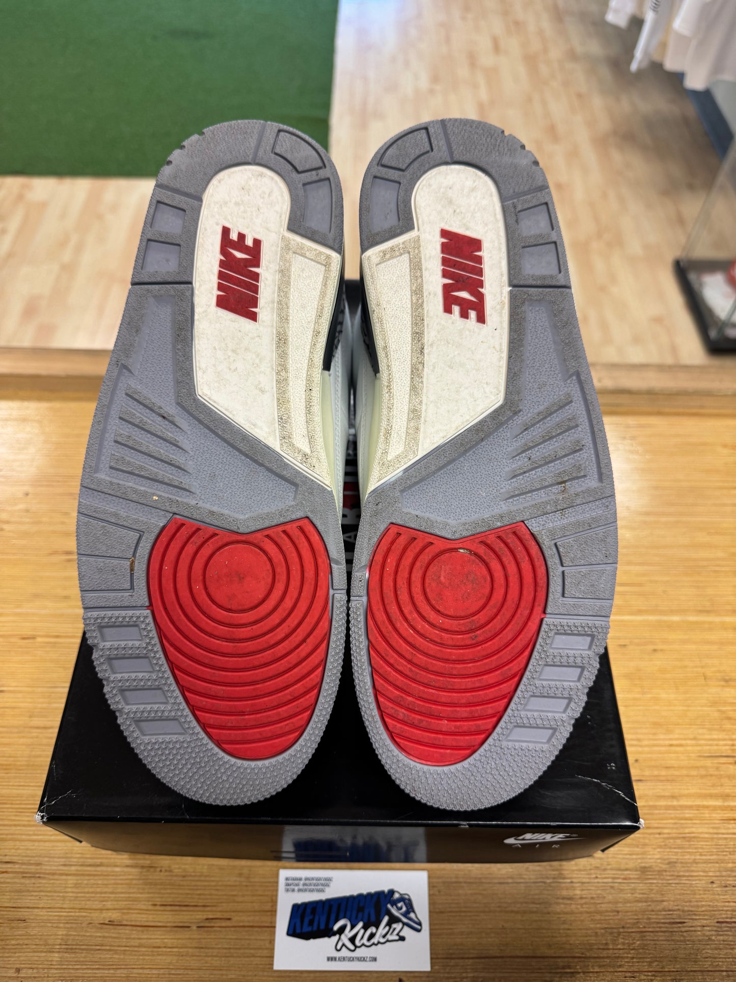 Jordan 3 Retro “White Cement Reimagined” (Sz 12)