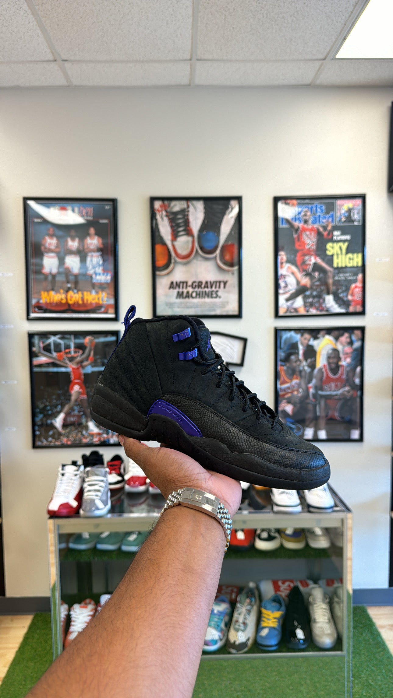 Jordan 12 Retro “Dark Concord” (Sz 6.5Y) (USED 1x)