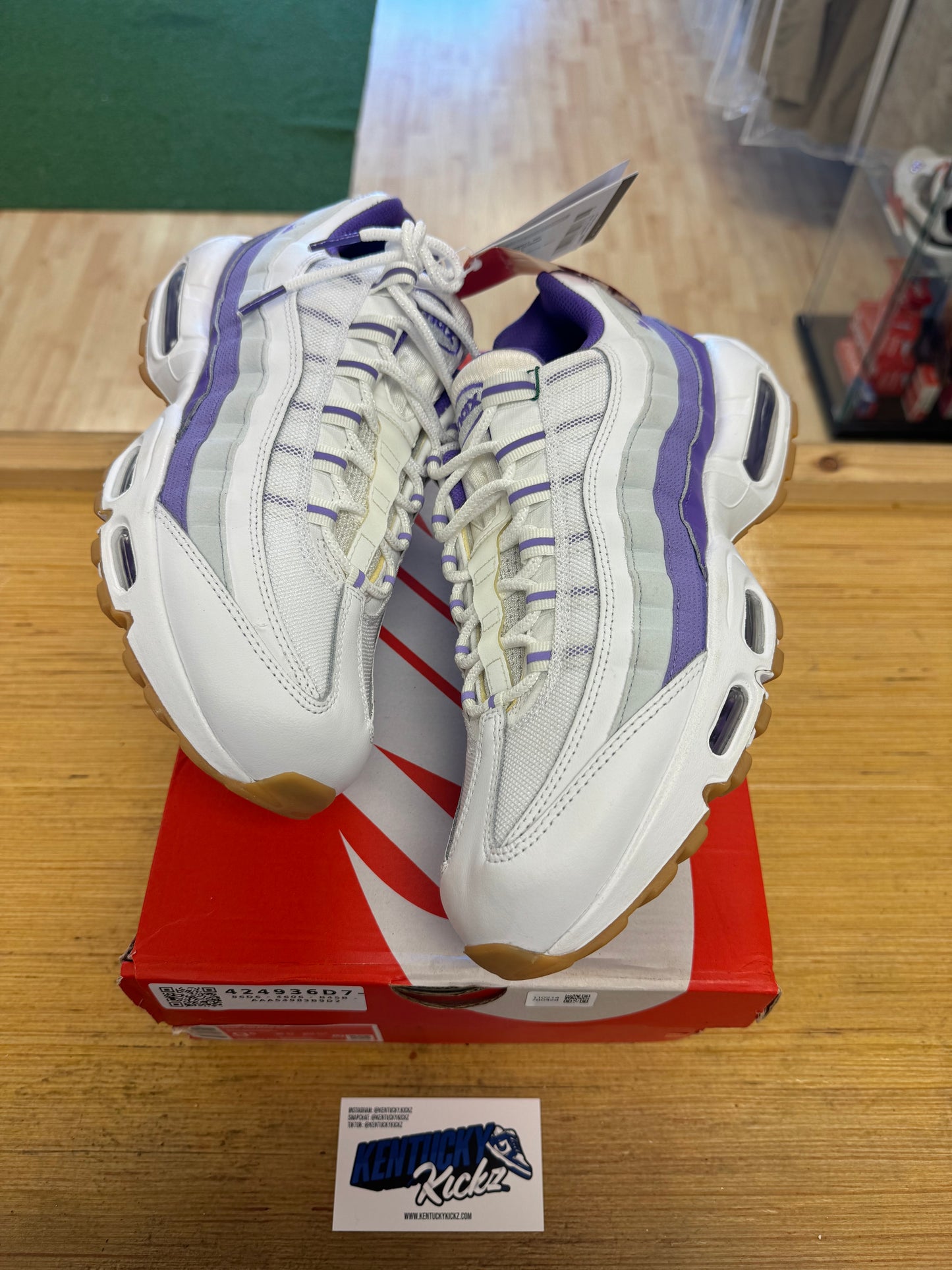 Air Max 95 “White Space Purple Gum”