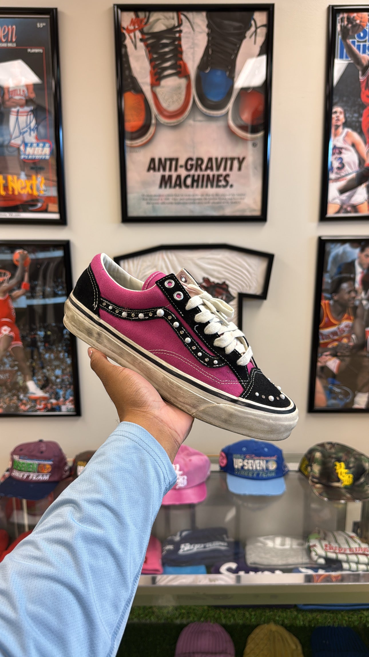 Vans LX Old Skool 36 “Pearlized Pack Pink Black” (Sz 9.5)