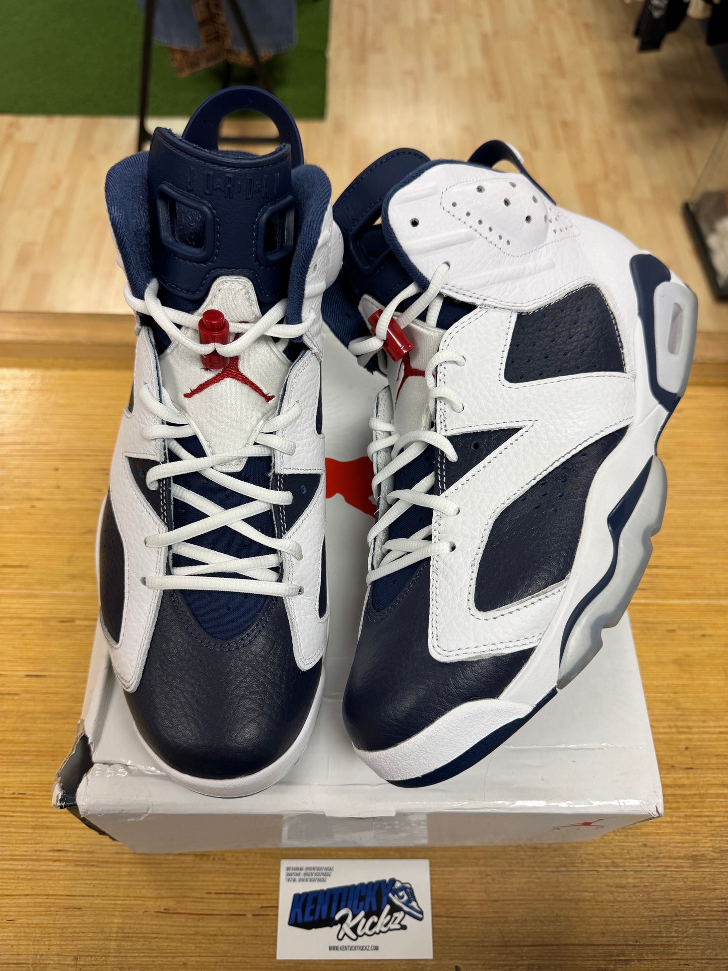 Jordan 6 Retro “Olympic” 2024 (Sz 12)