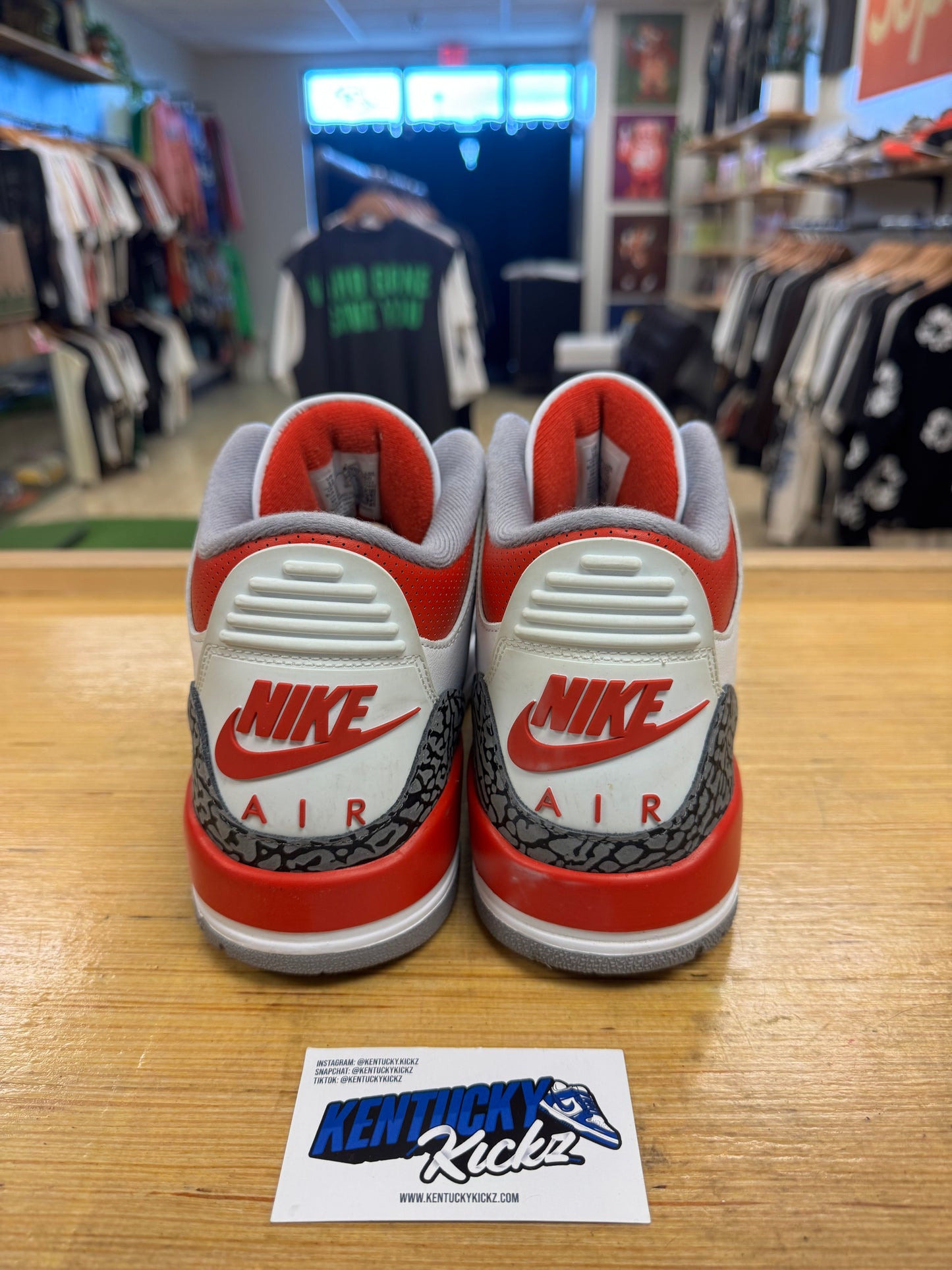Jordan 3 Retro “Fire Red” 2022 (Sz 12)