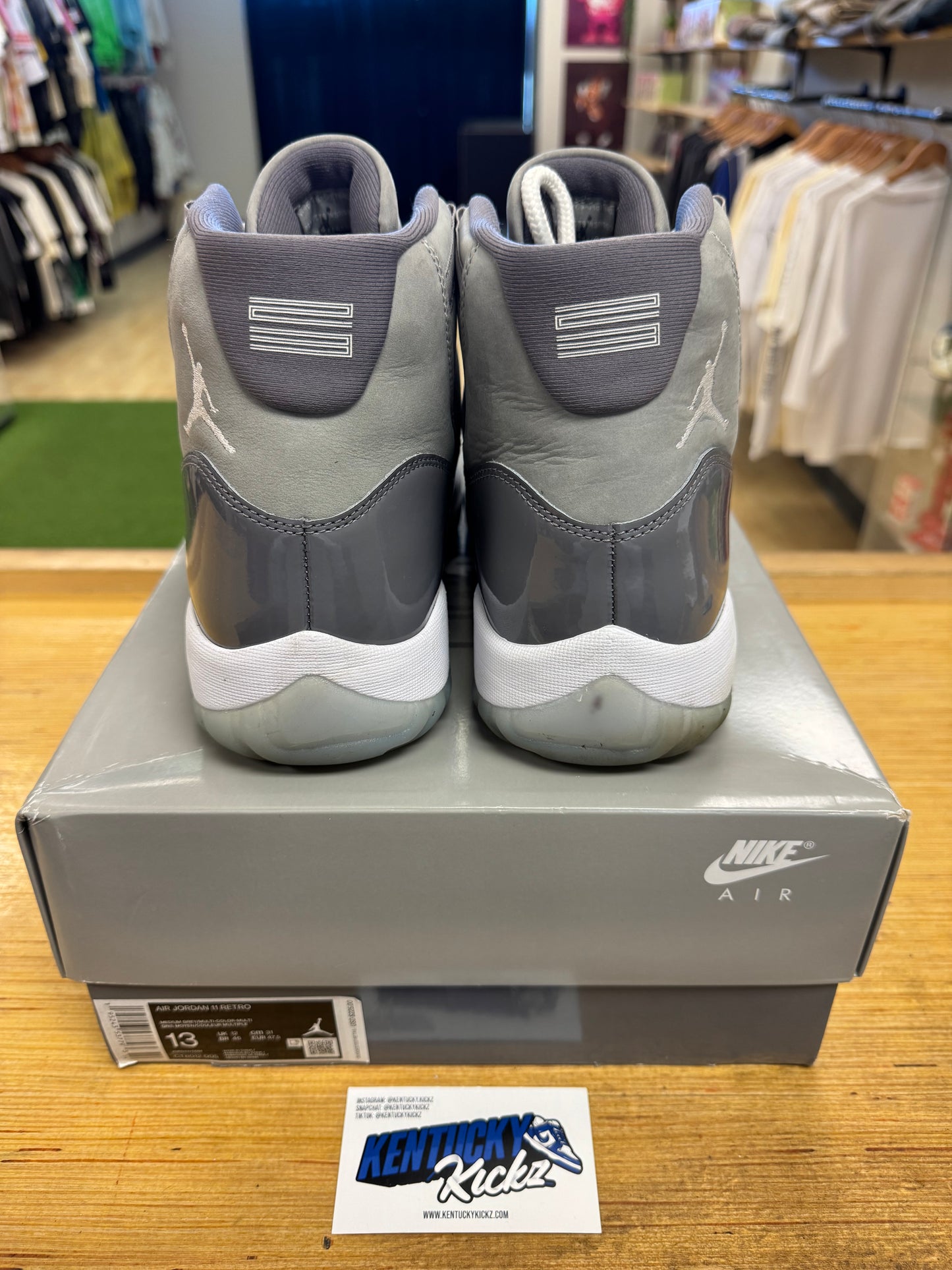 Jordan 11 Retro “Cool Grey” (Sz 13)
