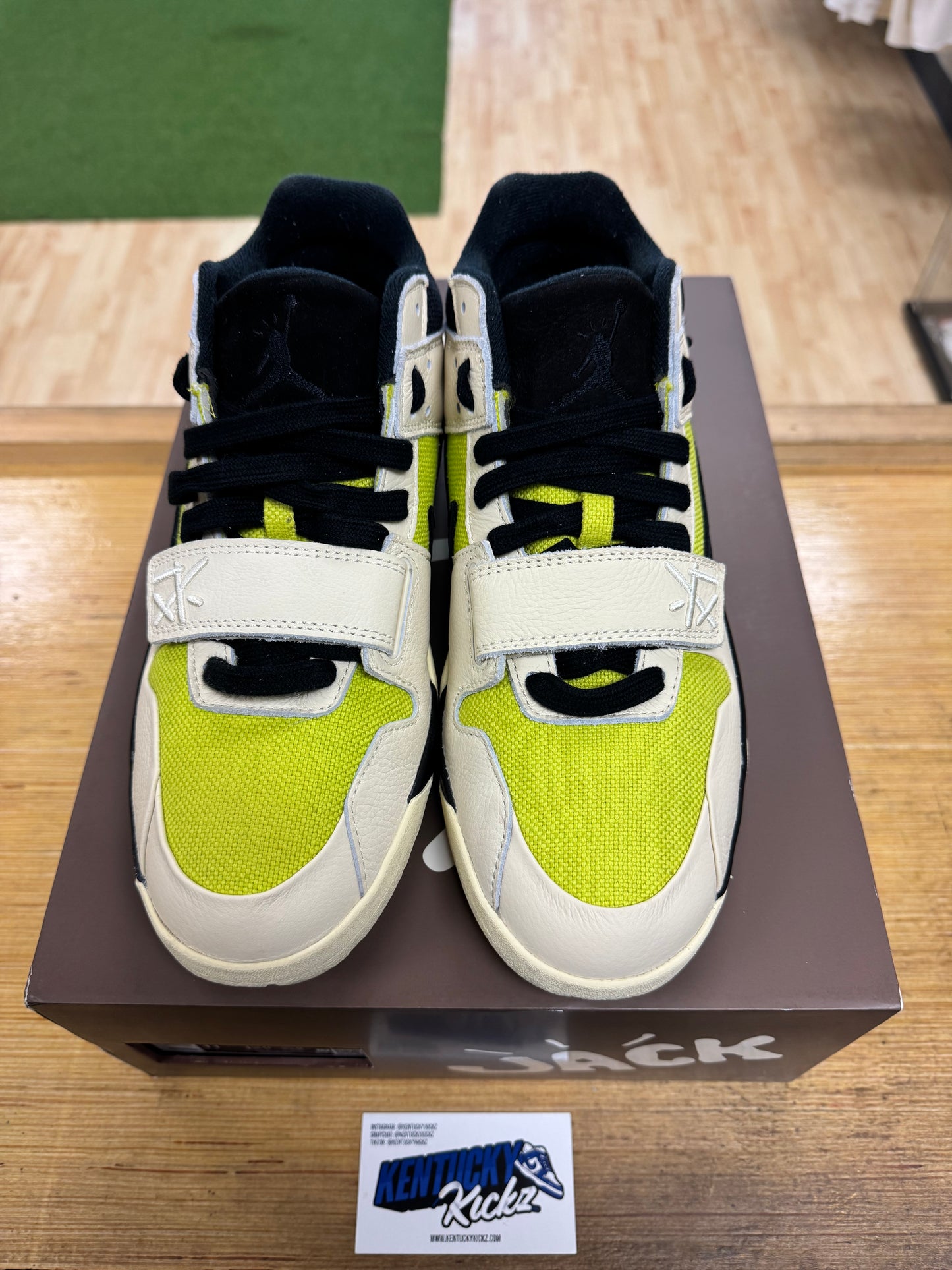 Jordan Jumpman Jack TR “Travis Scott Bright Cactus” (Sz 9.5)