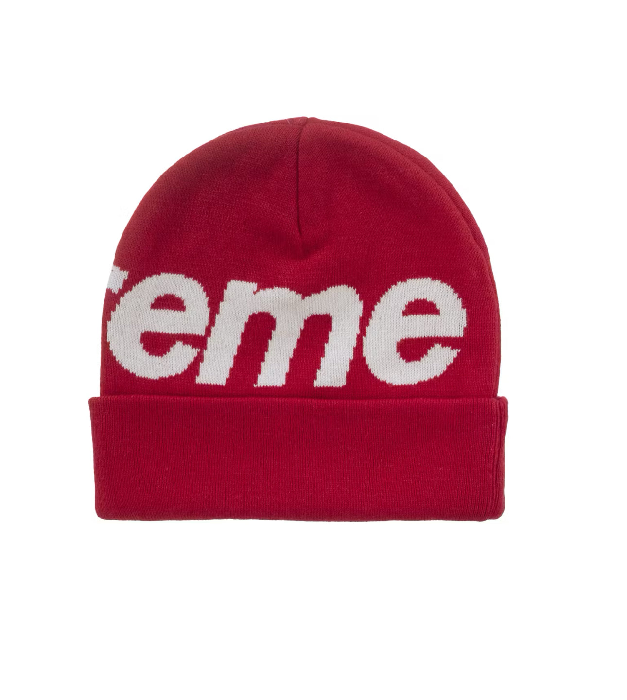 Supreme Big Logo Beanie “FW25” (Red)