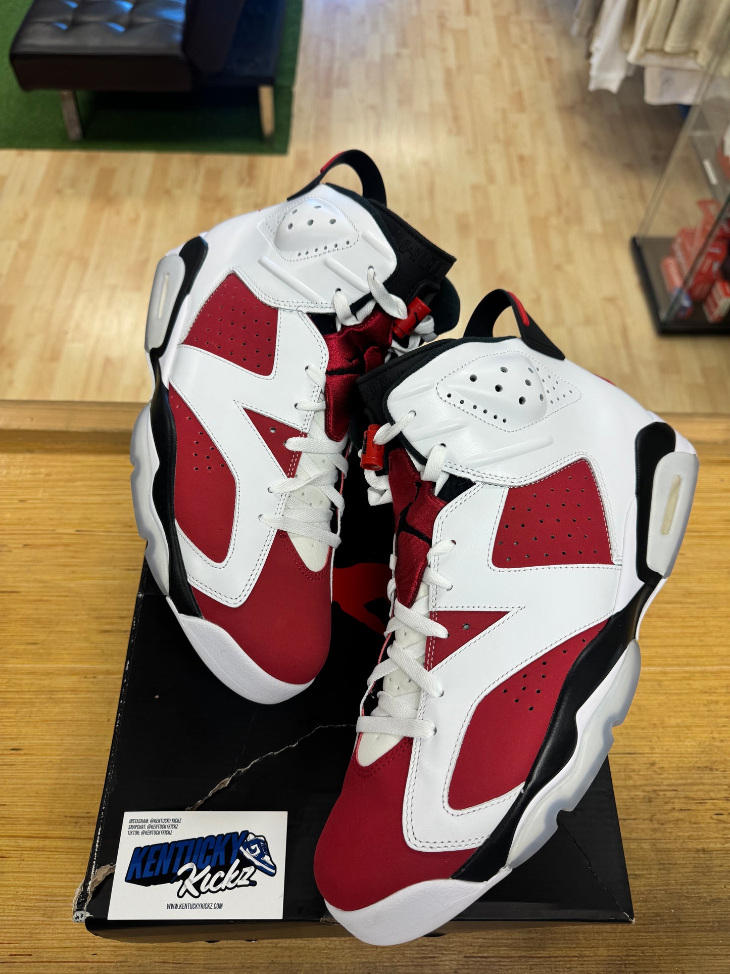Jordan 6 Retro “Carmine” 2021 (Sz 14)