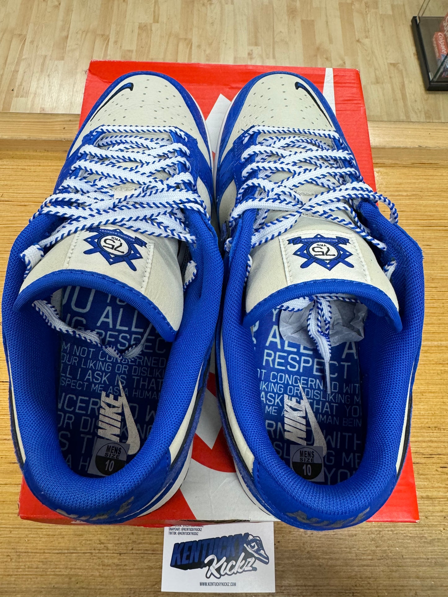 Dunk Low “Jackie Robinson” (Sz 10)