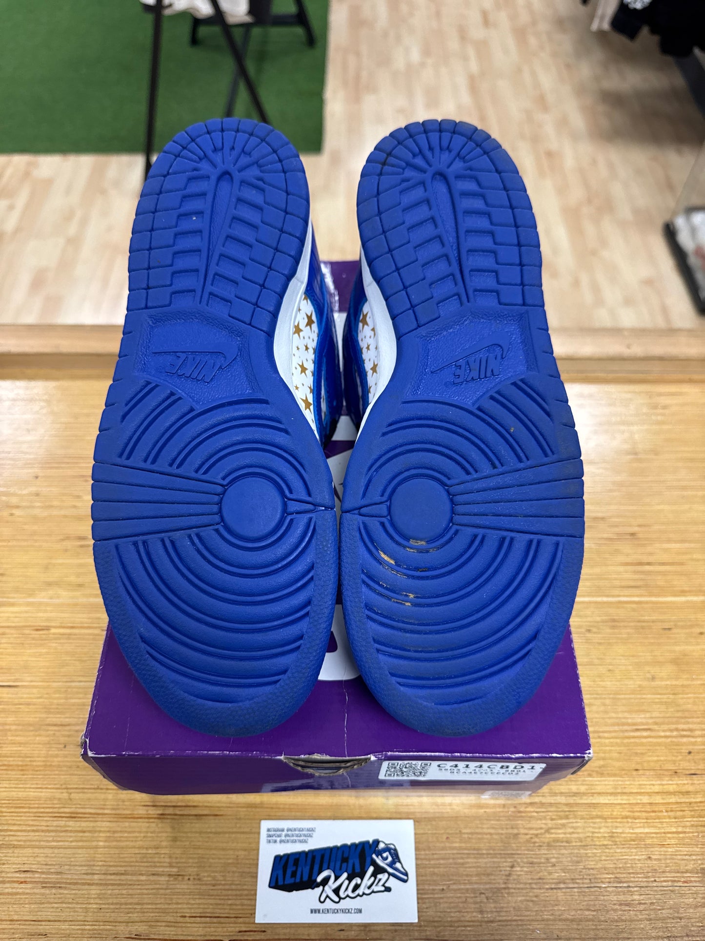 SB Dunk Low “Supreme Stars Hyper Royal” (Sz 9.5)