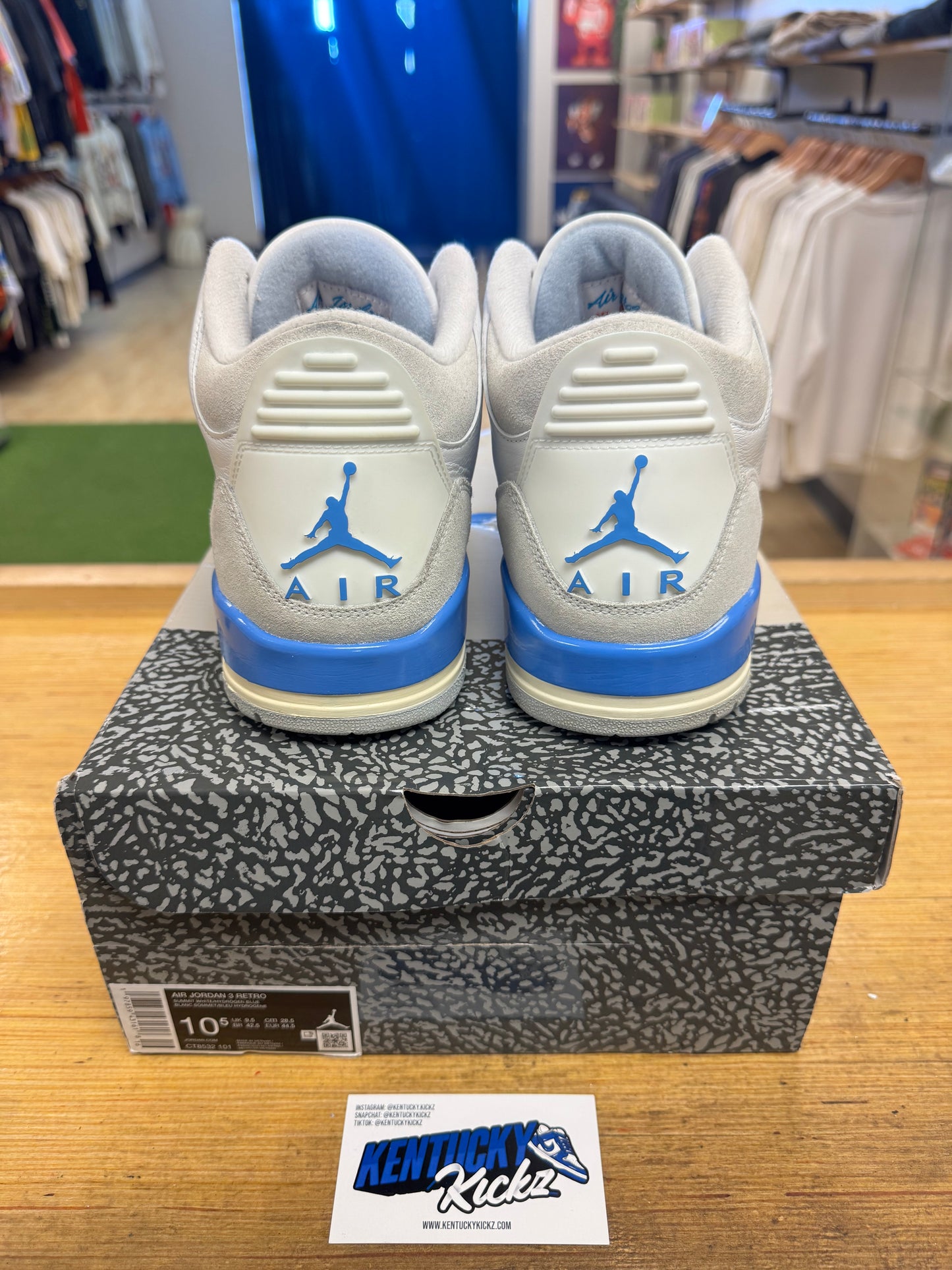 Jordan 3 Retro “Lucky Shorts” (Sz 10.5)