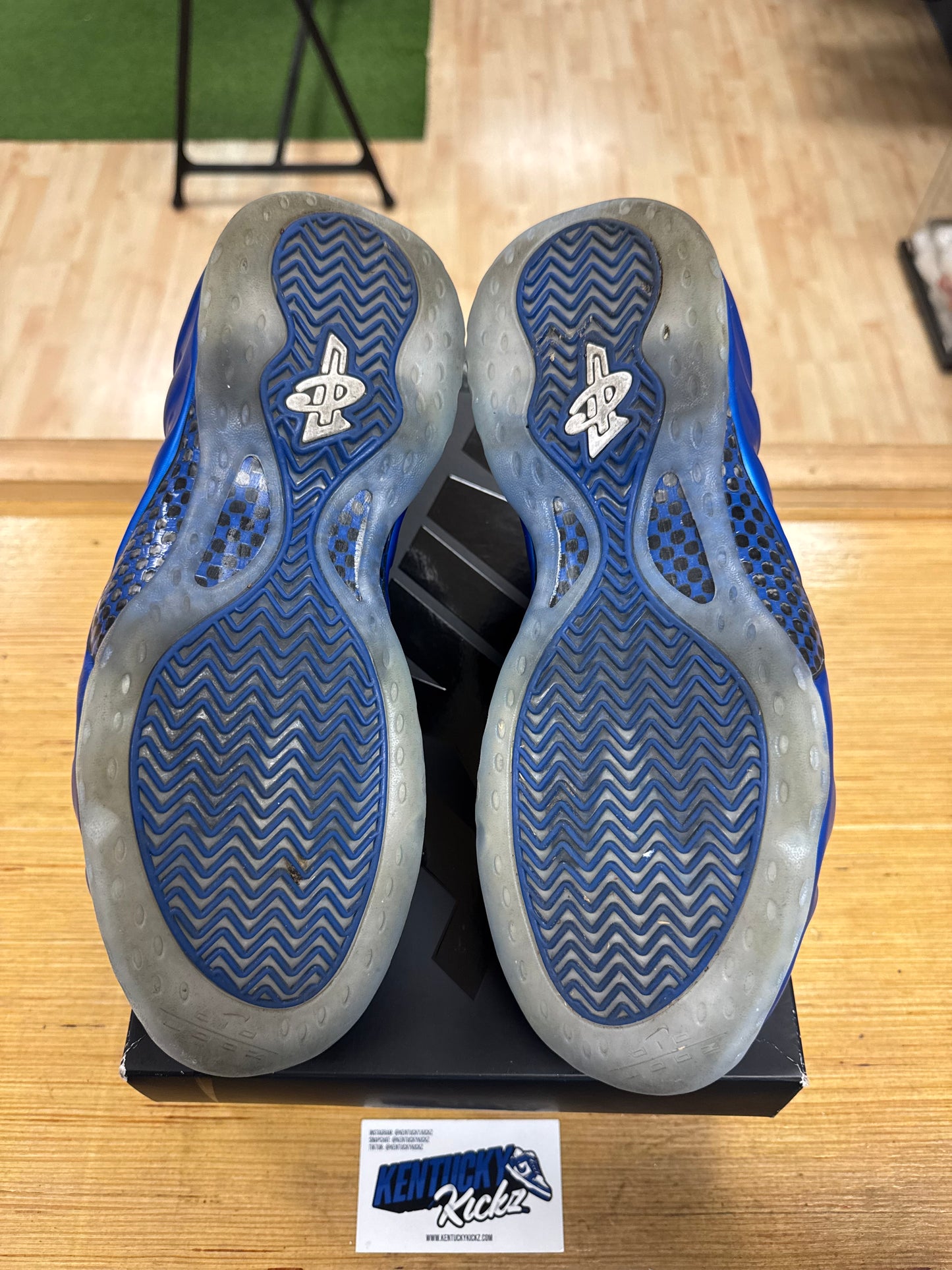 Air Foamposite One “International Blue” (Sz 10)