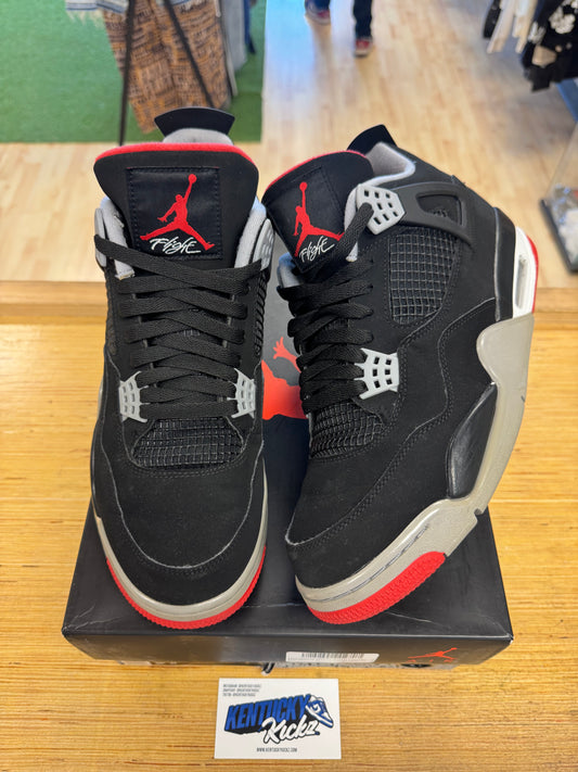 Jordan 4 Retro “Bred” 2019 (Sz 12)