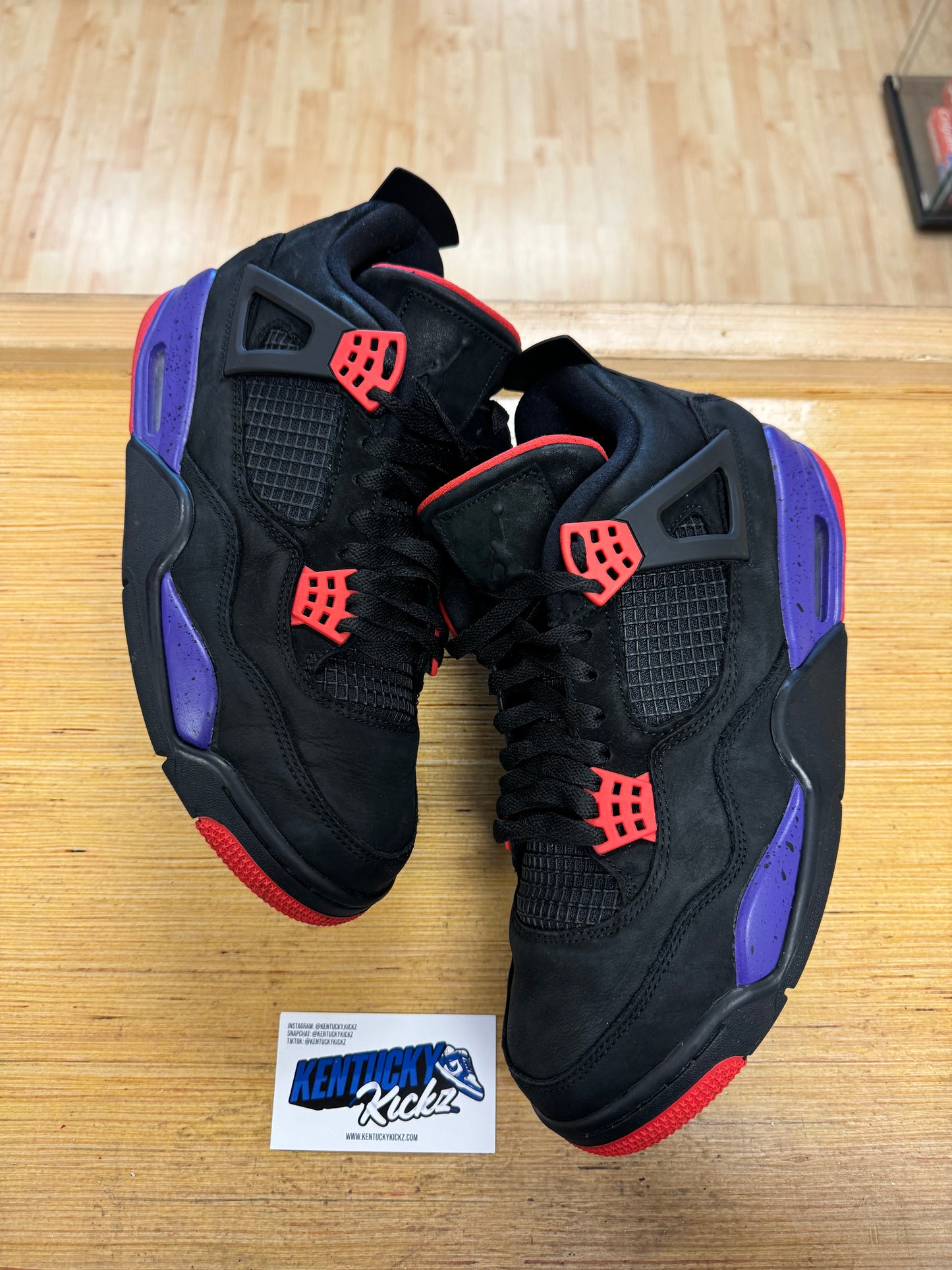 Jordan 4 Retro “Raptor” (Sz 10.5)