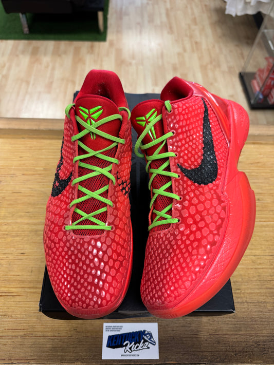Kobe 6 Protro “Reverse Grinch” (Sz 13)