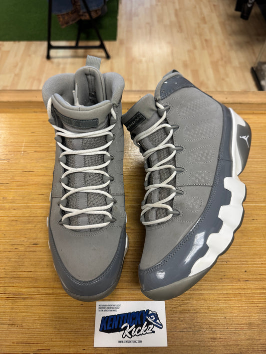 Jordan 9 Retro “Cool Grey” 2025 (Sz 11)