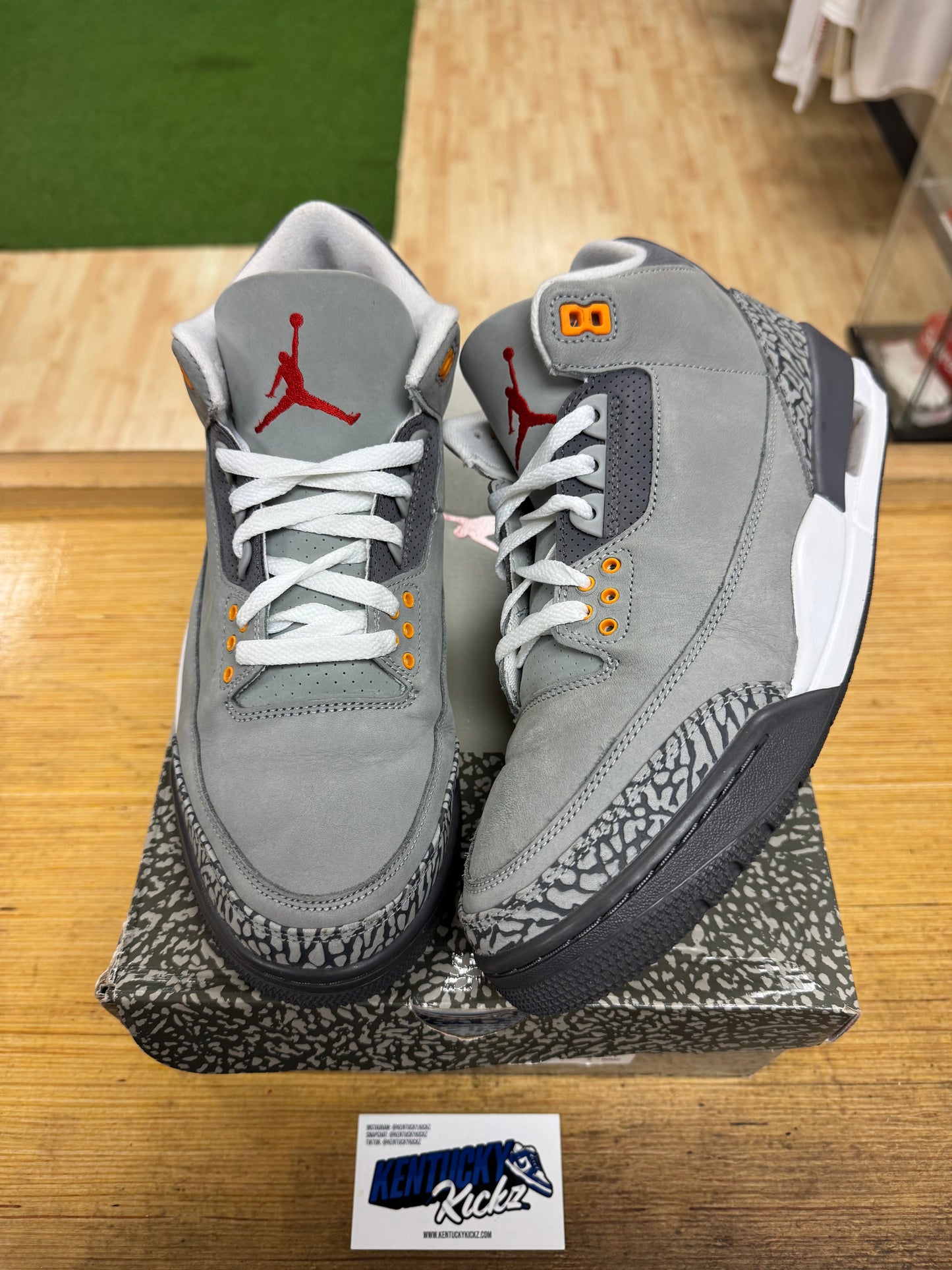 Jordan 3 Retro “Cool Grey” (Sz 11)