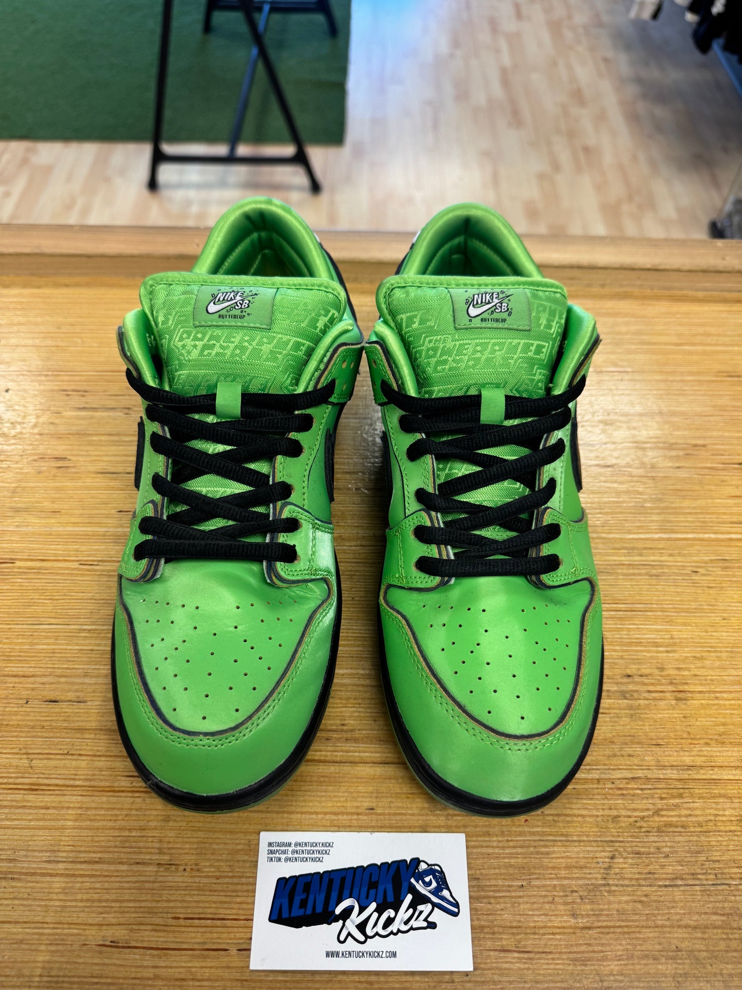 SB Dunk Low “The Powerpuff Girls Buttercup” (Sz 11)