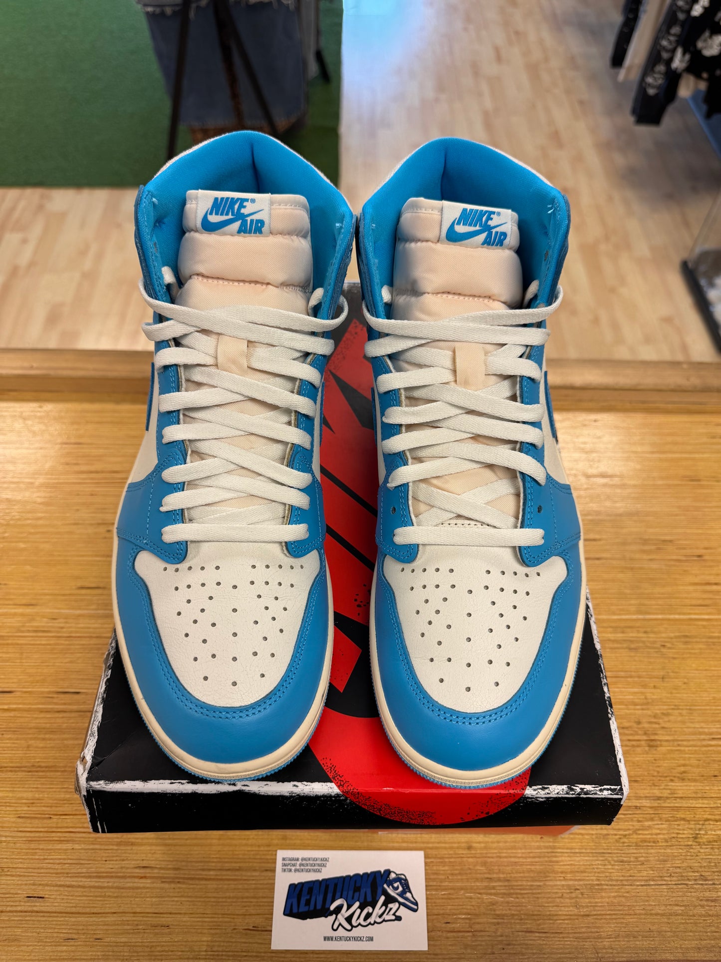 Jordan 1 Retro High OG “UNC Reimagined” (Sz 12.5)