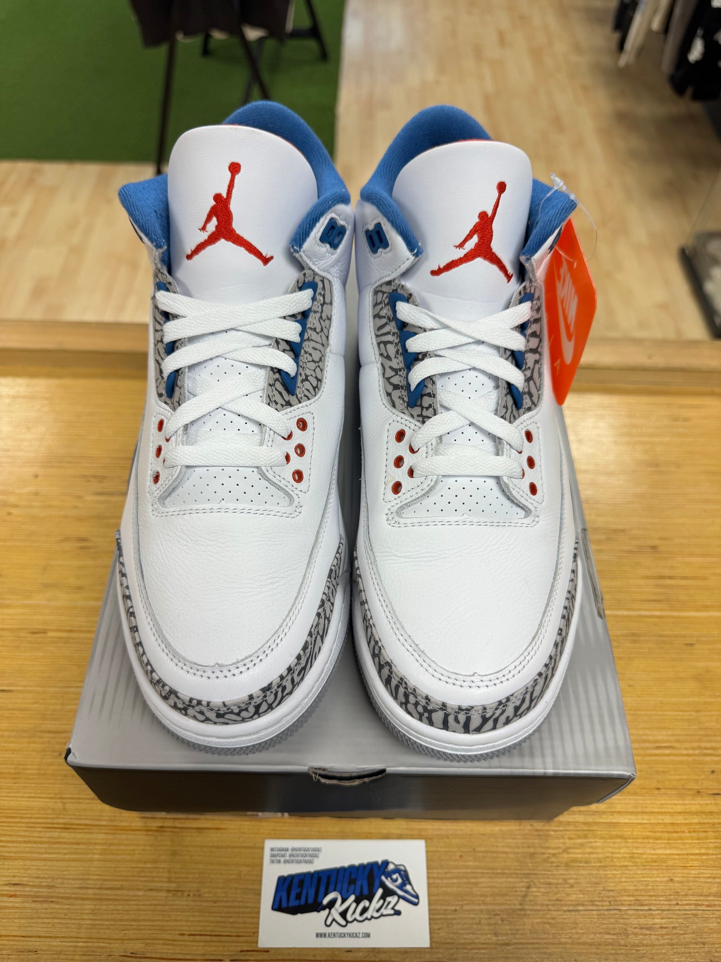 Jordan 3 Retro “True Blue” 2026 (Sz 10)