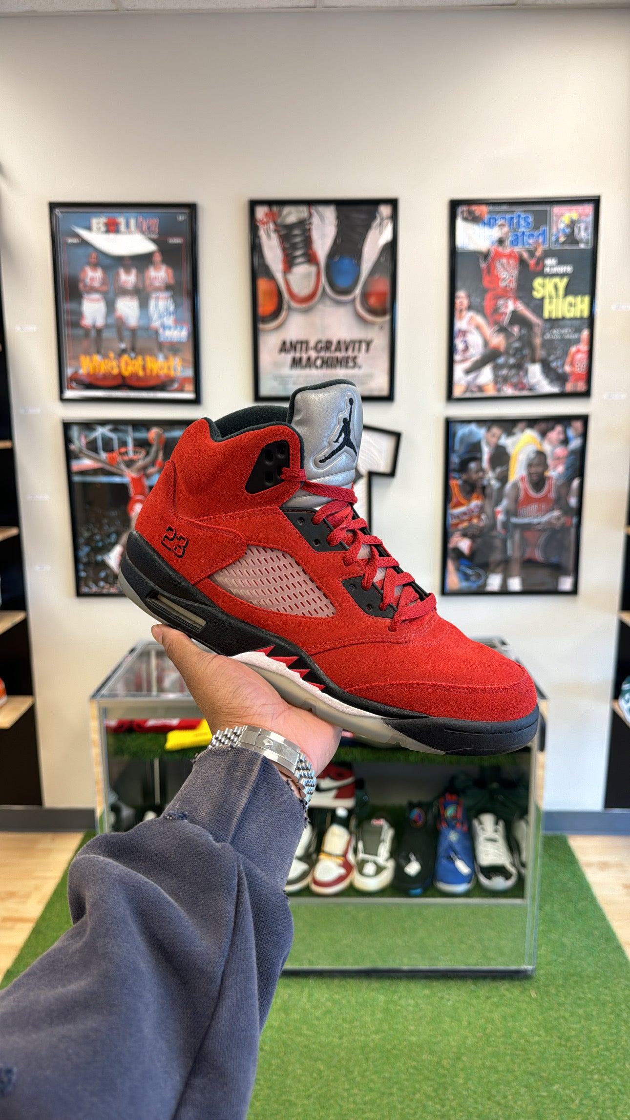 Jordan 5 Retro “Raging Bull” 2021 (Sz 11)