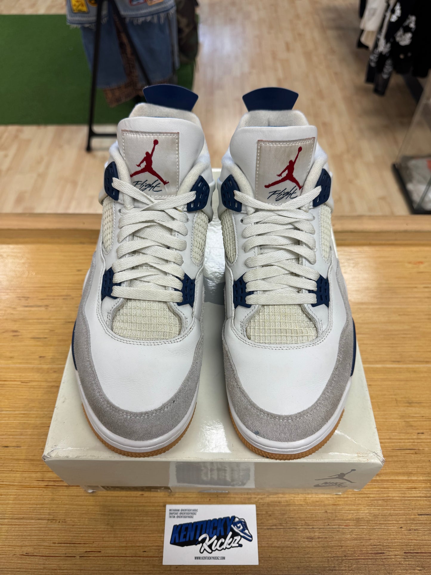 Jordan 4 Retro SB “Navy” (Sz 11)