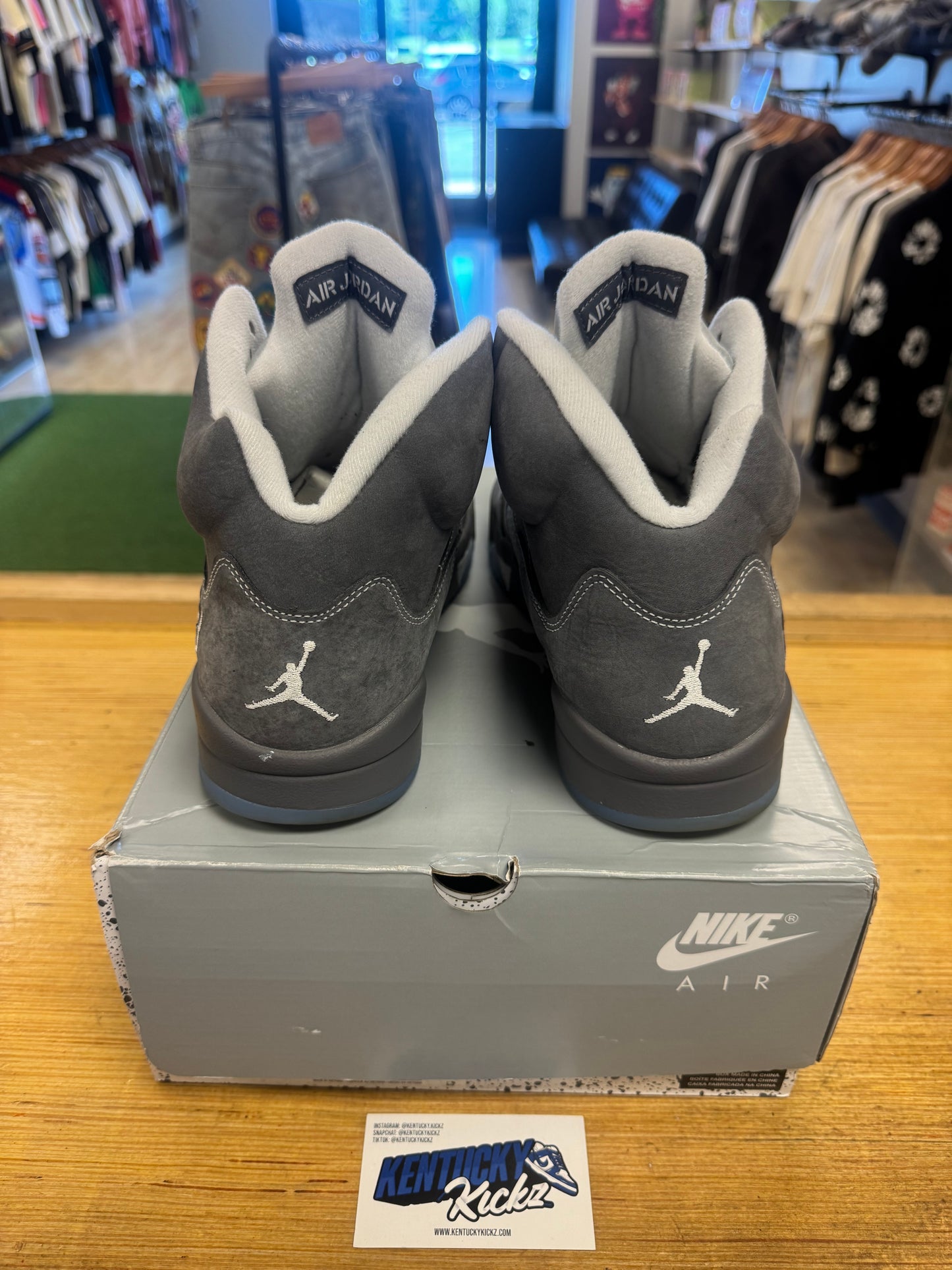 Jordan 5 Retro “Wolf Grey” 2026 (Sz 11.5)