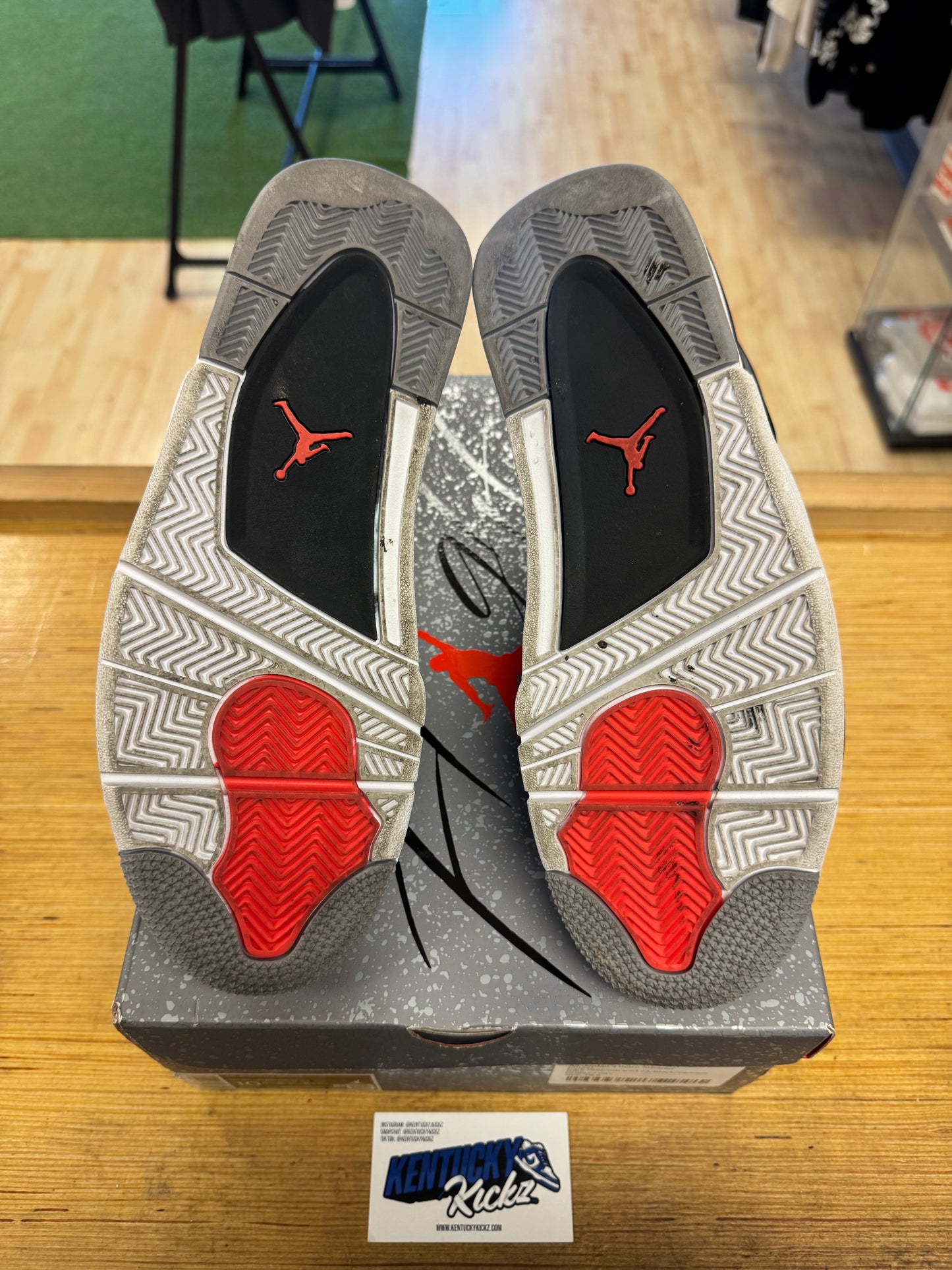 Jordan 4 Retro “Infrared” (Sz 10.5)