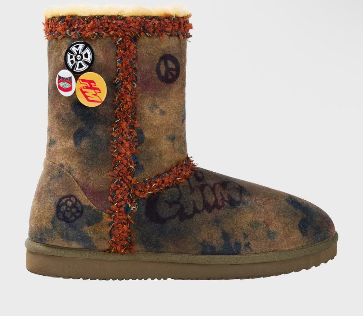 “HMDD” GRAFFITI BOOT