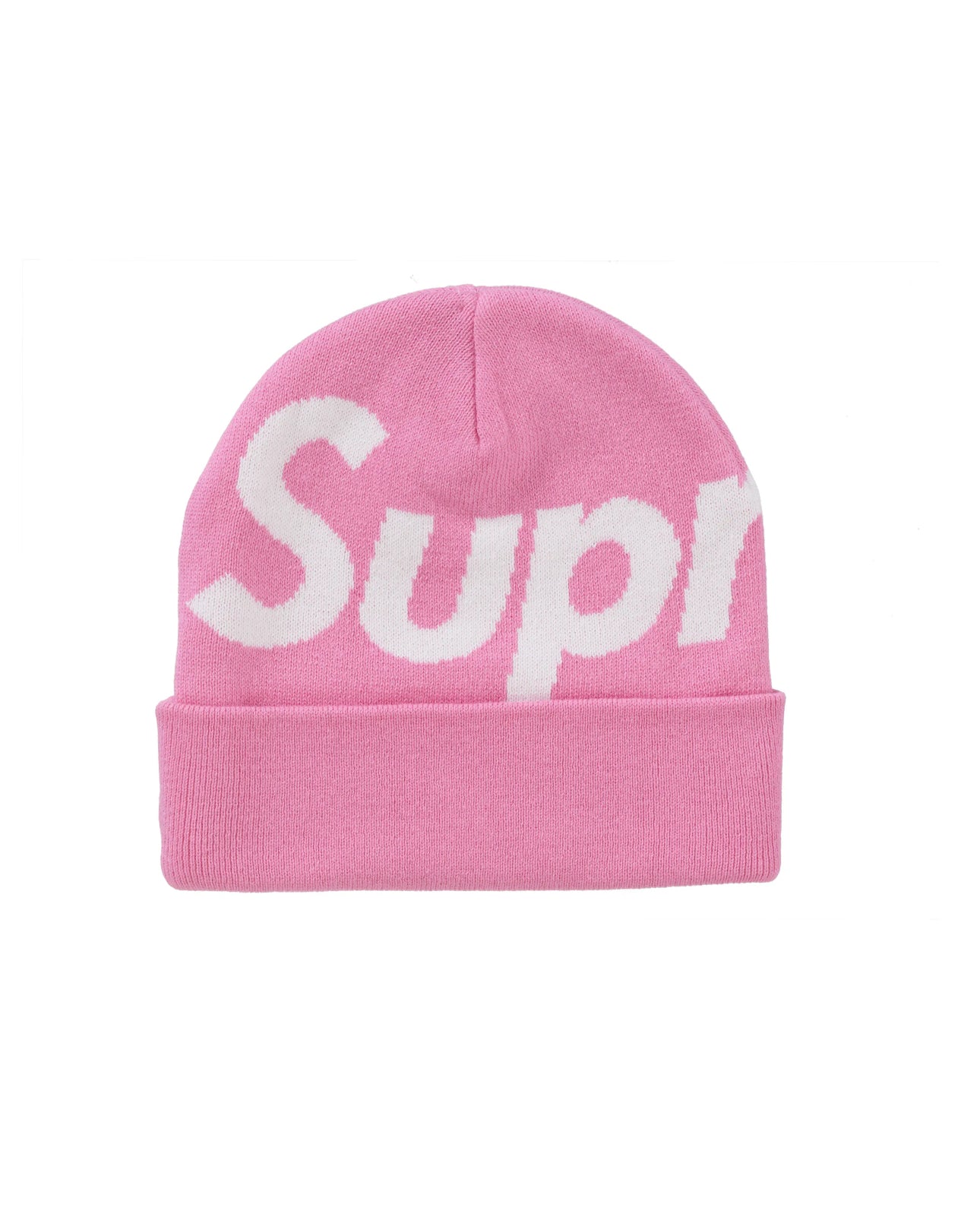 Supreme Big Logo Beanie “Pink” (FW24)