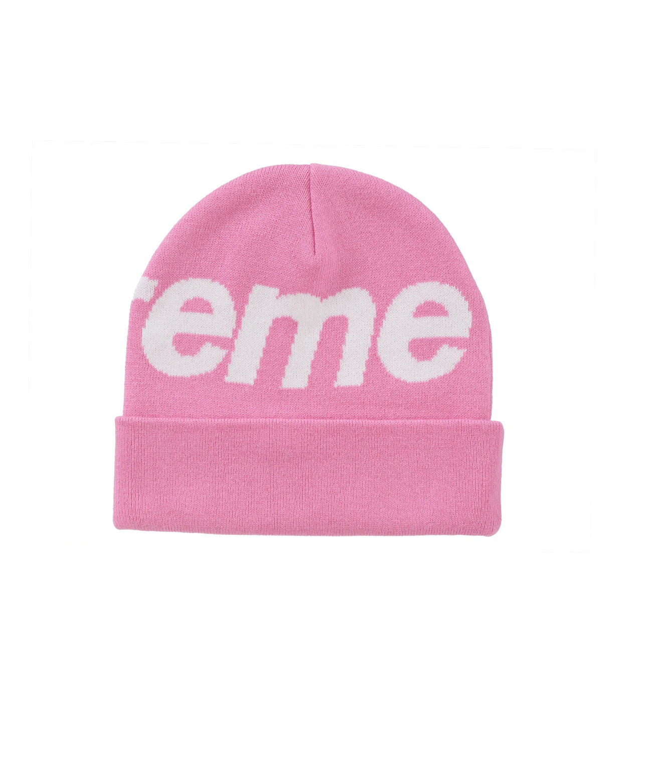 Supreme Big Logo Beanie “Pink” (FW24)