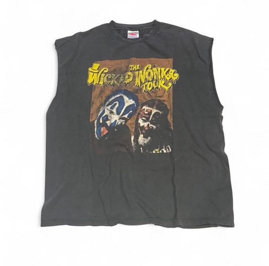 “Vintage” (2003) Wicked Wonka Insane Clown Posse Band Shirt Cut Off Tee