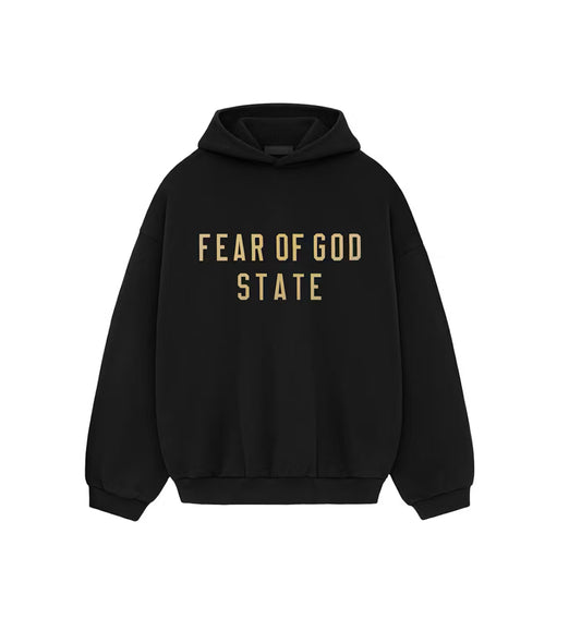 Fear of God Essentials Fleece Hoodie “Black”