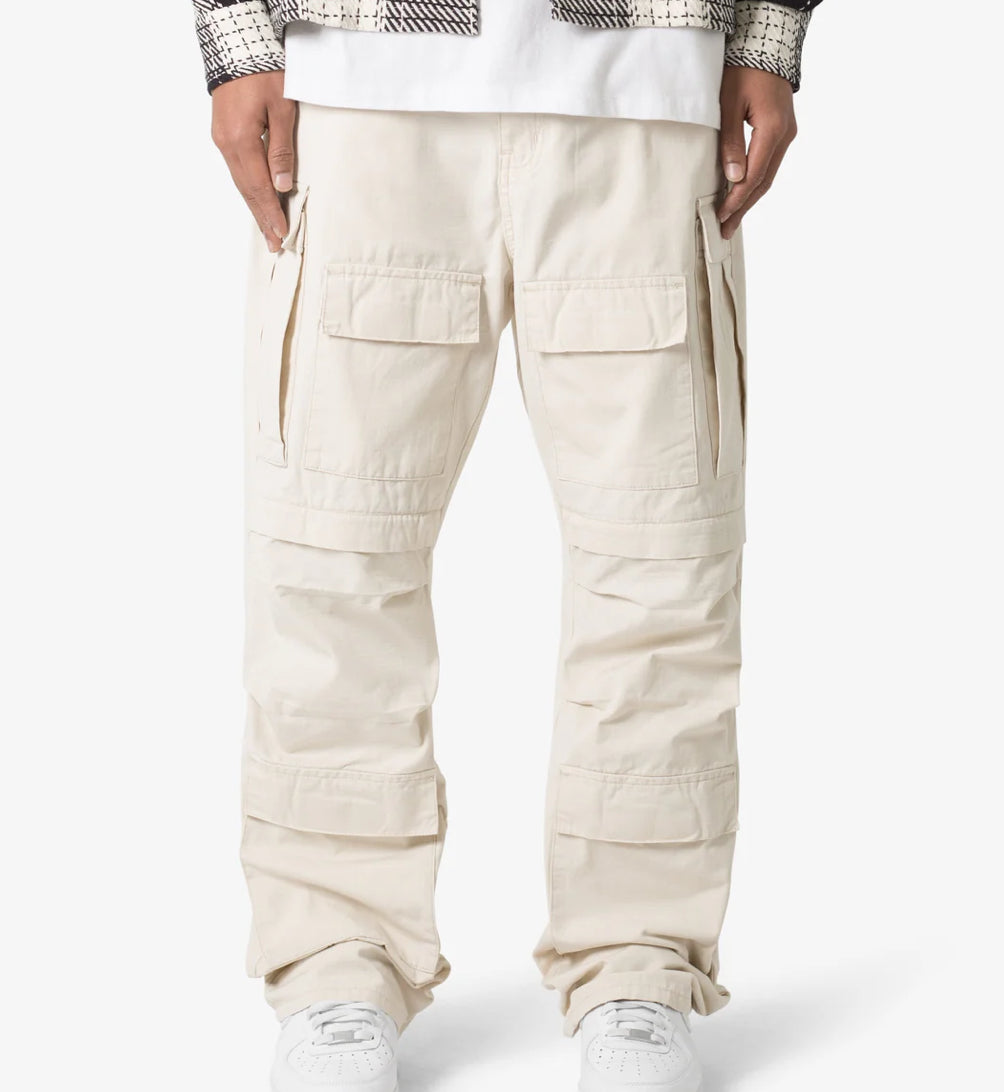 MNML ULTRA BAGGY CARGO PANTS
“OFF WHITE”