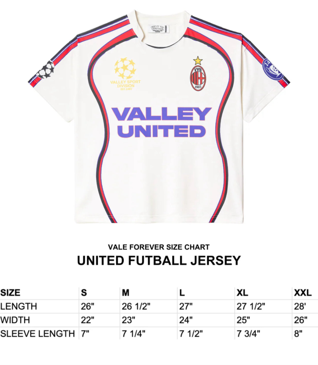 “VALE” UNITED FUTBALL JERSEY