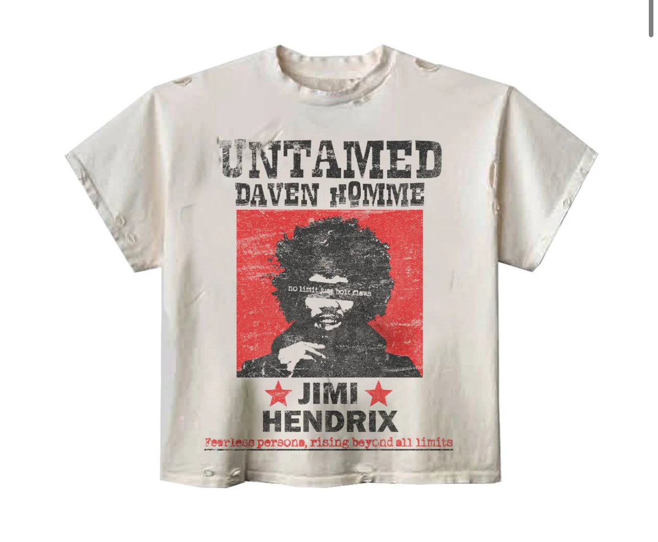 “HOMME” UNTAMED TEE