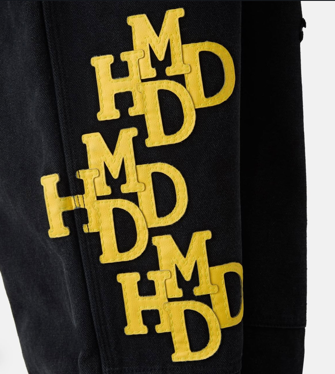“HMDD” YELLOW PATCH PANT