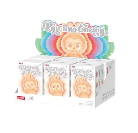 Pop Mart Labubu The Monsters Big into Energy Series Vinyl Plush Pendant Single (Blind Box)