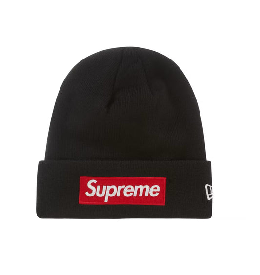 Supreme New Era Box Logo Beanie “Black” (FW22)