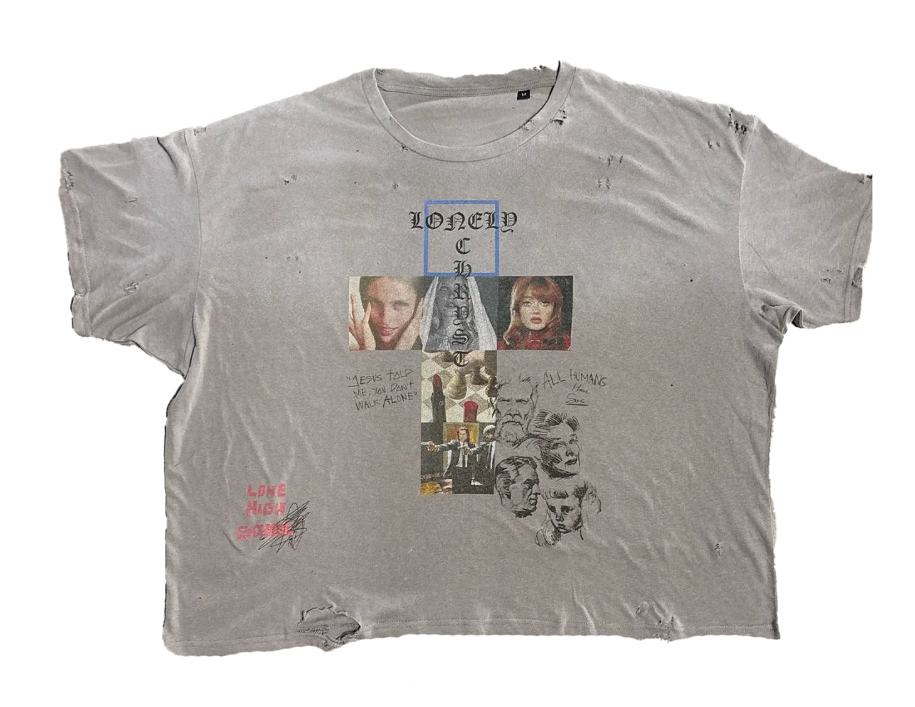 “LONE” ALL HUMANS HAVE SINS TEE