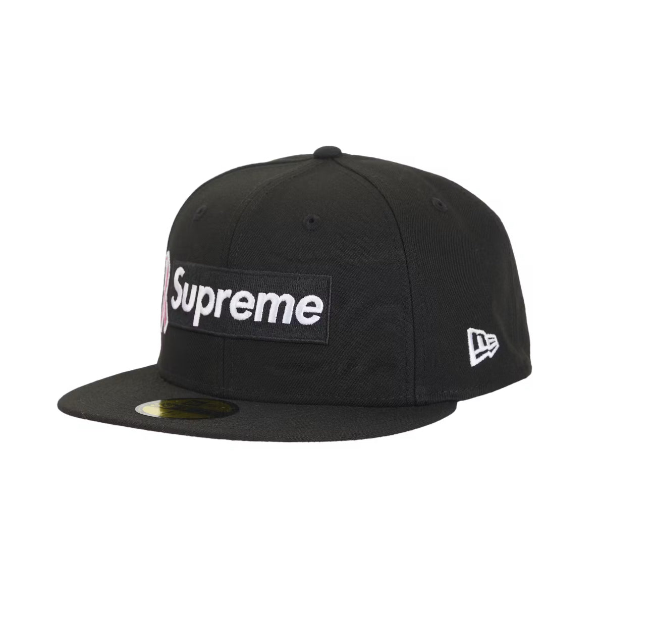 Supreme x New Era Breast Cancer Awareness Box Logo Fitted Hat