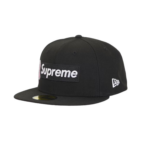 Supreme x New Era Breast Cancer Awareness Box Logo Fitted Hat