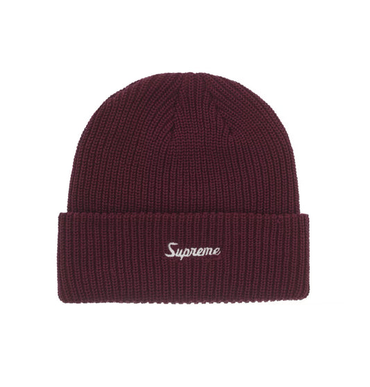 Supreme Loose Gauge Beanie “FW25” (Dark Red)