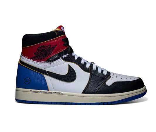Jordan 1 Retro High OG SP “Fragment x Union LA Varsity Red Sport Royal”