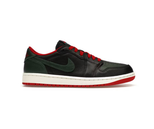 Jordan 1 Retro Low OG “Gorge Green Varsity Red”