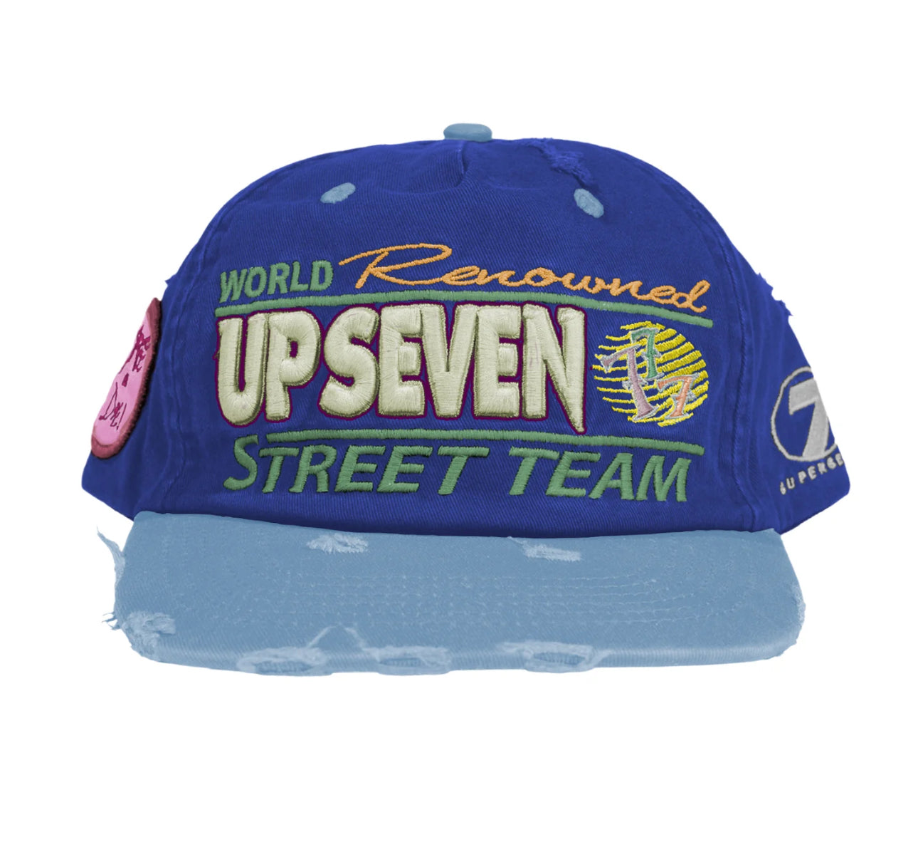 “Up7” Blue Strip Intl Street Team Hat